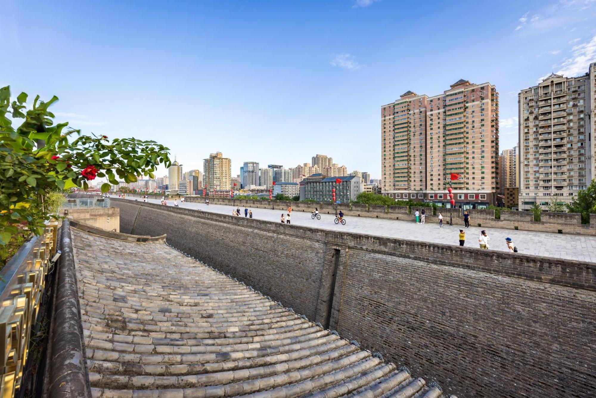 Honglu Garden Hotel Xi'An Bell And Drum Tower Huimin Street Store Bagian luar foto