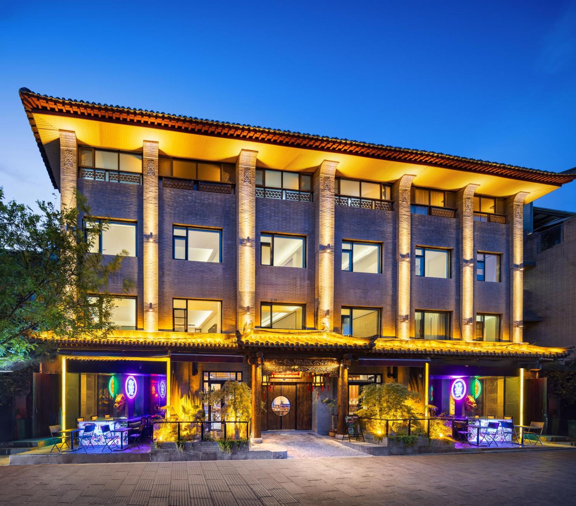Honglu Garden Hotel Xi'An Bell And Drum Tower Huimin Street Store Bagian luar foto